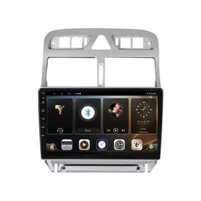 Auto Radio Multimedia Video Speler Navigatie GPS voor Peugeot 206 2001 2016 Android 10 Geen DVD