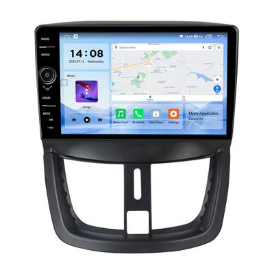 Upgrade uw Peugeot 206 met onze Universal Car DVD Player GPS navigatie en 4G WiFi