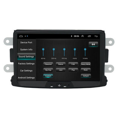 1280*800 Resolutie Universal 2DIN Multimedia Player voor Dacia/Sandero/Duster/Renault