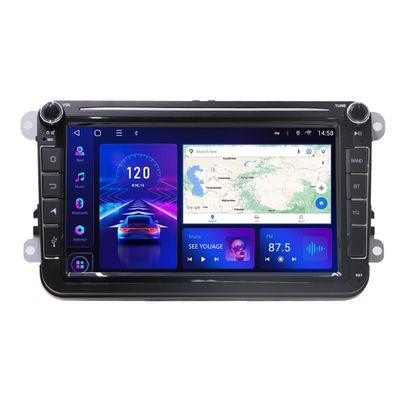 Backup Camera VW Android Car Radio voor VW Golf 6 Touran 8 Inch Touch Screen Car Stereo